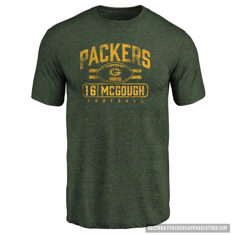 Youth ＃16 Alex McGough Green Bay Packers Green Flanker T-Shirt